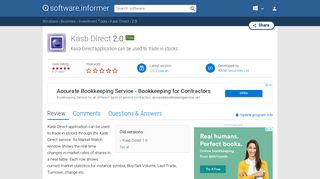 Kasb Direct 2.0 Download (Free) - Trading Terminal.exe