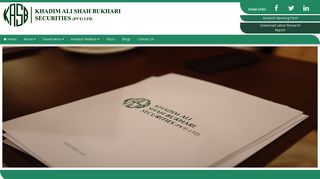 Khadim Ali Shah Bukhari Securities Pvt Ltd.
