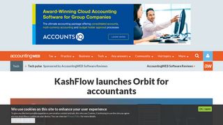 KashFlow launches Orbit for accountants | AccountingWEB
