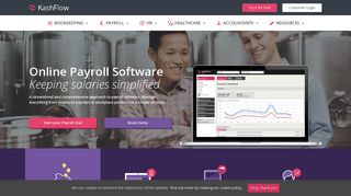 Simple Payroll Software - HMRC Recognised Payroll from Kashflow