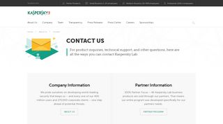 Contact Information | Kaspersky Lab AU and NZ