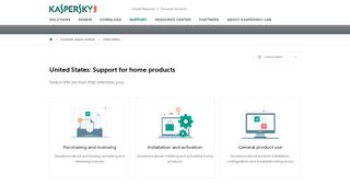 Consumer support contacts - Kaspersky support - Kaspersky Lab
