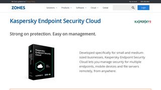 Kaspersky Endpoint Security Cloud - Zones