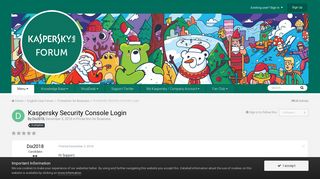 Kaspersky Security Console Login - Protection for Business ...