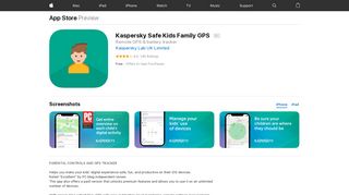 Kaspersky Safe Kids Family GPS on the App Store - iTunes - Apple