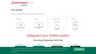 Safe kids - Kids Safety - Kaspersky Lab