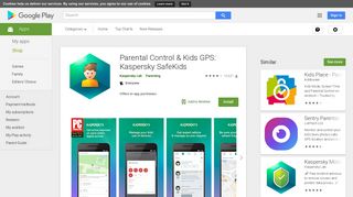 Parental Control & Kids GPS: Kaspersky SafeKids - Apps on Google ...