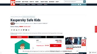 Kaspersky Safe Kids Review & Rating | PCMag.com