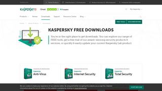 Free Virus Protection & Internet Security Downloads | Kaspersky Lab UK