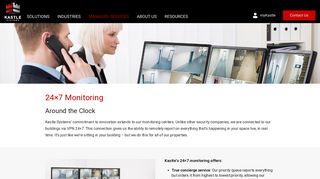24x7 Monitoring - Kastle Systems