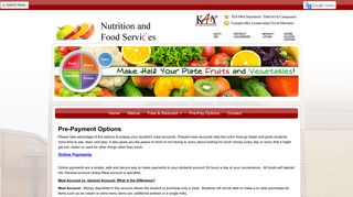 Pre-Payment Options - Katy ISD Nutrition and Food Service - School ...
