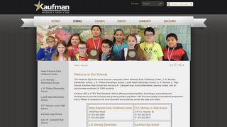 Kaufman ISD: Schools