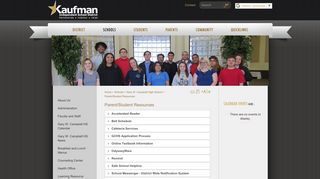 Kaufman ISD: Parent/Student Resources