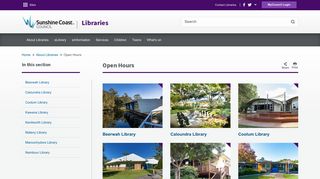 Open Hours - Sunshine Coast Libraries - Sunshine Coast Council