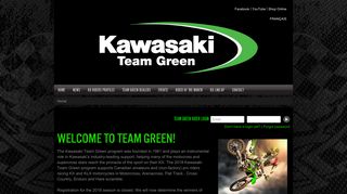 Team Green - Homepage Content