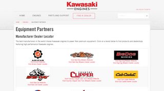 Equipment Partners | Kawasaki - Lawn Mower Engines - Small ...