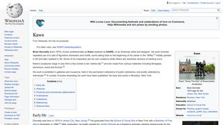 Kaws - Wikipedia