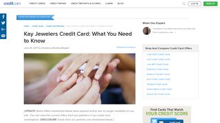 Kay Jewelers Credit Card: What You Need to Know - Credit.com