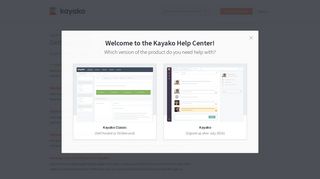 Getting started - Kayako Support