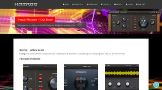Kazrog – Audio Plugins for a New Breed