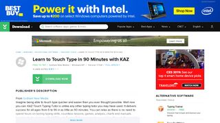 Learn to Touch Type in 90 Minutes with KAZ - Free download and ...