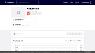 Kazumedia Reviews | Read Customer Service Reviews of kazumedia ...
