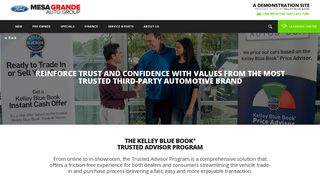 Overview of Demonstration Site Programs - Kelley Blue Book Product ...