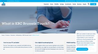KBC Brussels Touch: online banking for PCs and tablets - KBC ...