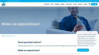 Make an appointment with KBC Brussels - KBC Brussels Bank ...