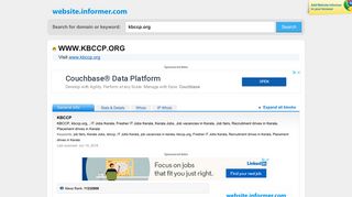 kbccp.org at Website Informer. KBCCP. Visit KBCCP.