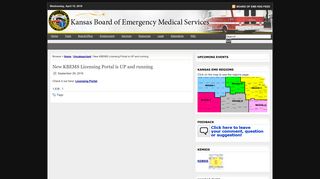 New KBEMS Licensing Portal is UP and running : ksbems.org ...