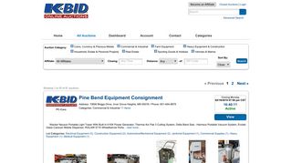 Current Auctions | K-BID