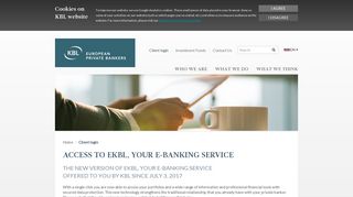 Client login | KBL European Private Bankers - Caring for generations