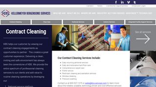 Contract Cleaning - KELLERMEYER BERGENSONS SERVICES