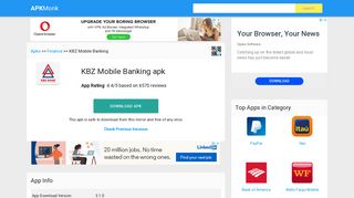 KBZ Mobile Banking Apk Download latest version 3.1.0- com.ofss.fcdb ...