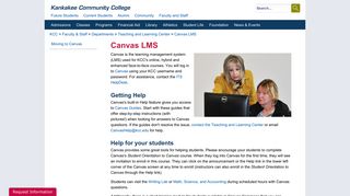 Canvas LMS - Kankakee Community College