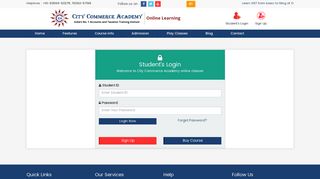 Student's Login | Online Accounting Training