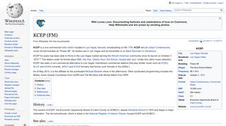 KCEP (FM) - Wikipedia