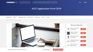 KCET Application Form 2019, Registration – Apply online here