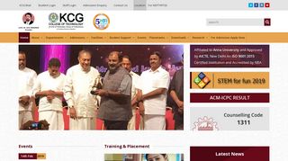 KCG College of Technology | A Unit of Hindustan Group