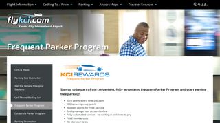Kansas City International Airport - Frequent Parker Program