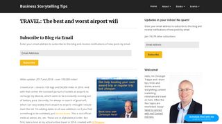 TRAVEL: The best and worst airport wifi - Business Storytelling Tips