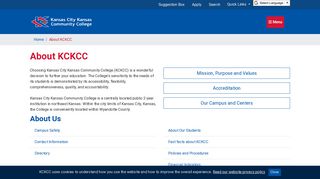 KCKCC | About KCKCC - Kansas City Kansas Community College