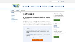 Job Openings - KCP&L