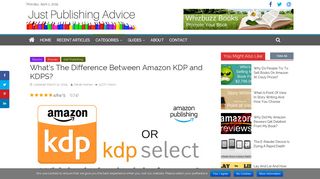 What Are The Pros And Cons Of Amazon KDP and KDP Select?