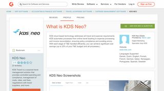 KDS Neo | G2 Crowd