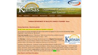 iSportsman: Home - Kansas Department of Wildlife, Parks and Tourism