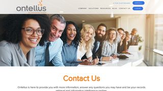 Contact US - Ontellus
