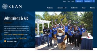 Admissions and Aid | Kean University
