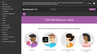 Blackboard Help: Find the help you need